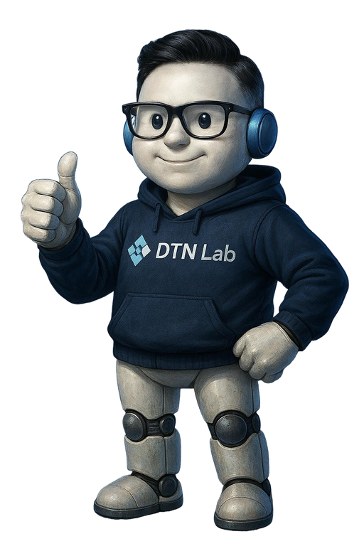 Hubby, asistente IA de DTN Lab recuperado del brochure